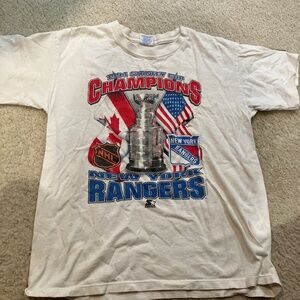 Vintage 1994 Stanley Cup champions New York Rangers T-shirt